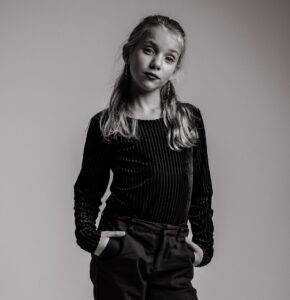 confident-looking girl 