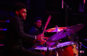 drummer performing