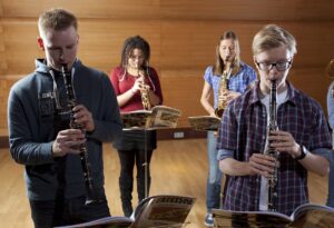 rehearsal of winds