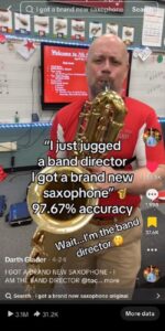 popular  TikTok post by Paul Glader at Bethel-Tate Middle School